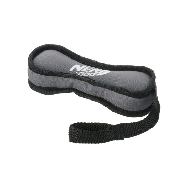 噛みごたえの違いや音を楽しむ・・・噛みつきやすいゴム製メッシュ面を融合した布製おもちゃです。噛むとキュッキュッと音が鳴ります。引っ張り合いっこに適した持ち手付きです。●商品情報●商品名/ナーフドッグ グリップボーン 8i超小型犬〜大型犬用体...