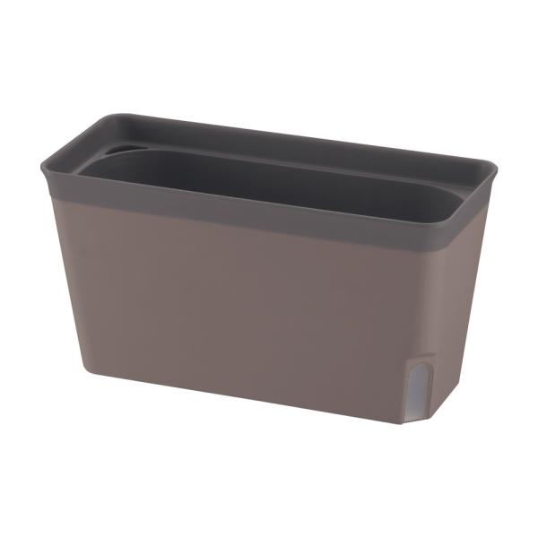 在庫限り ミエルノPlus プランター 27型N 園芸 ガーデン 植木 鉢 底面給水 プランター おしゃれ 室内 スリット プラスチック リッチェル