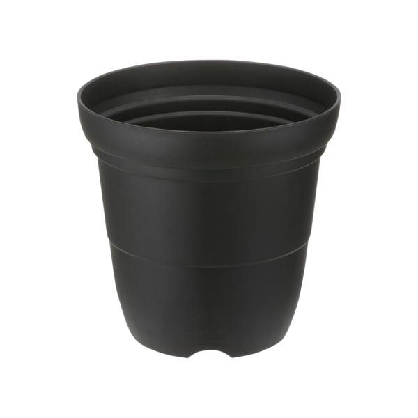 食品資源の再利用廃棄される食品資源を利用した長鉢です。●商品情報●商品名/シャンファー ハイポット 8号サイズ/φ24.5×24H(cm)外寸/　下部：φ15(cm)内寸/　上部：φ24(cm)　高さ：23.5(cm)容量/6L材質/ポリプ...