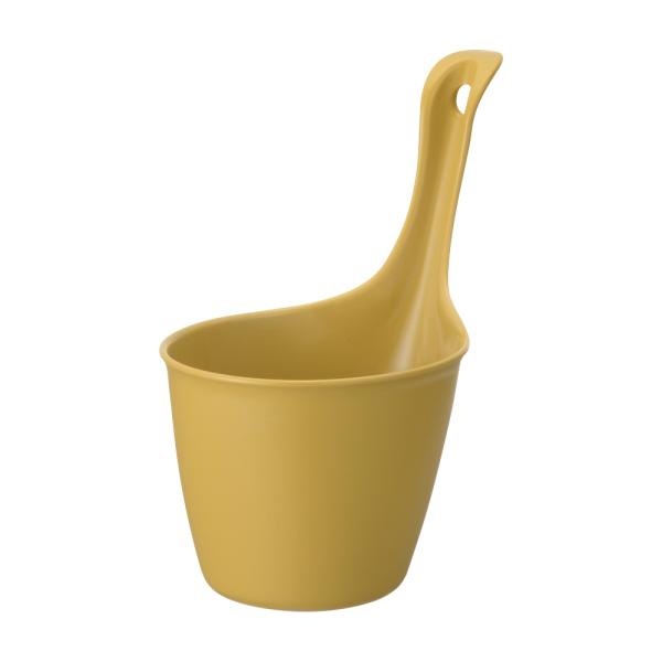 パッケージにダメージがあるためアウトレットとして販売しています。垂直な持ち手で場所をとらない手おけです。●商品情報●商品名/ハユール 手おけサイズ/14.5×22.5×24H(cm)製品重量/130g材質/ポリプロピレン耐熱温度/120度抗...