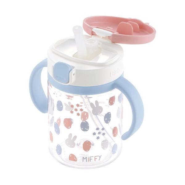 他サイト： ミッフィー おでかけストローマグ 200 リッチェル ベビーマグ 水筒 練習 トレーニング 赤ちゃん ギフト 出産祝いの商品画像
