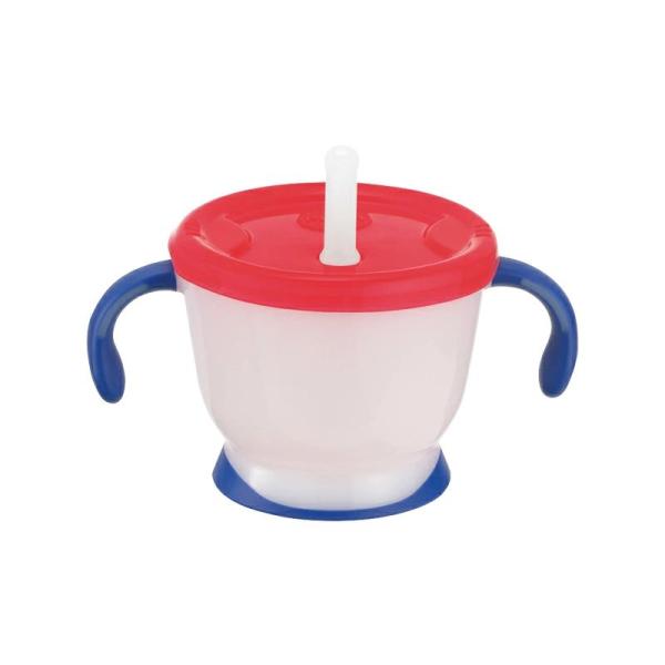 パッケージにダメージがあるためアウトレットとして販売しています。赤ちゃんが初めて出会うマグのカタチ「早くストローで飲ませたい！」そんなママの声から生まれた。ストロー飲みの練習ができるマグです。●商品情報●商品名/アクリア コップでマグ スト...