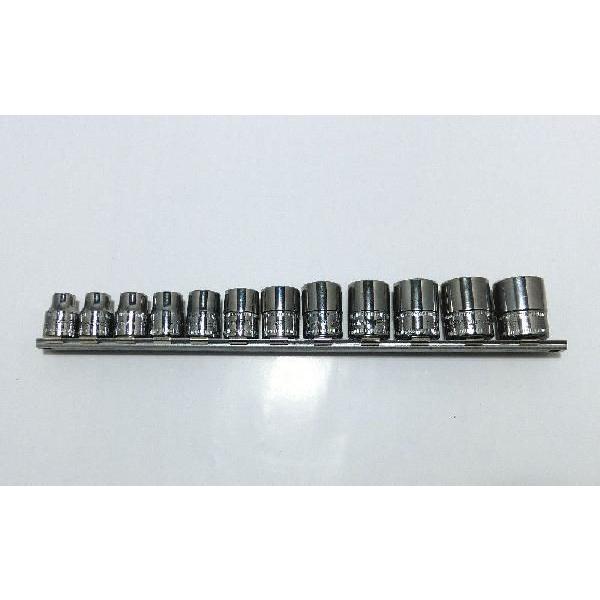 Snap-on (スナップオン) 3/8 差し込み セット 12角 ショート ソケット 