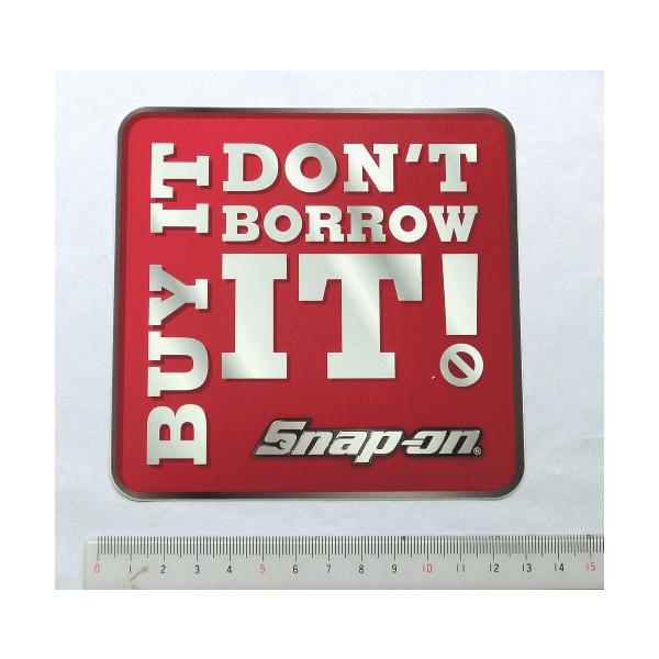 Snap-on (スナップオン) ステッカー バイイット USA純正 並行輸入品