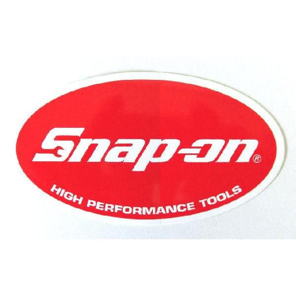 Snap-on (スナップオン) ステッカー オーバル 中 USA純正 並行輸入品