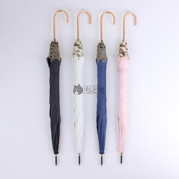 sun barria100サンバリア　フリル日傘UVカット完全遮光　紫外線カット Mサイズ フリル / | 完全遮光日傘｜サンバリア100