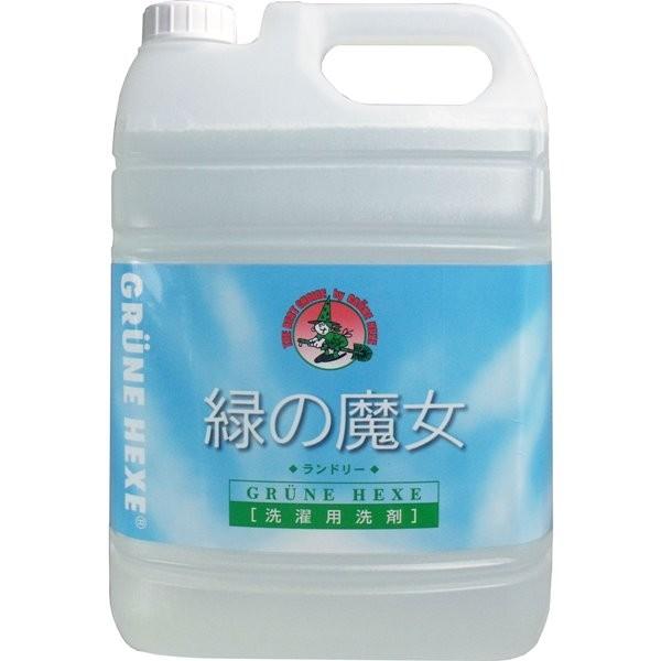 緑の魔女 ランドリー 洗濯用洗剤 業務用 5l 1002 カナエミナ 通販 Yahoo ショッピング