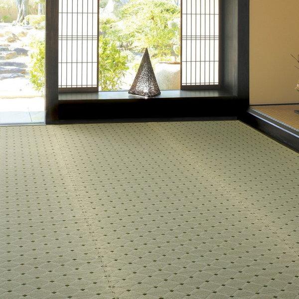 J[ybg ̏~ Ԃ { 4.5 286×286cm ̏ɕ~ Y 100% _C i ܐD ~ {