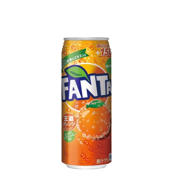 ファンタ オレンジ 500ml缶 炭酸飲料 1ケース 24本入