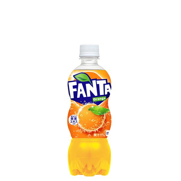 ファンタ オレンジ 500ml ペットボトル 炭酸飲料 1ケース 24本入