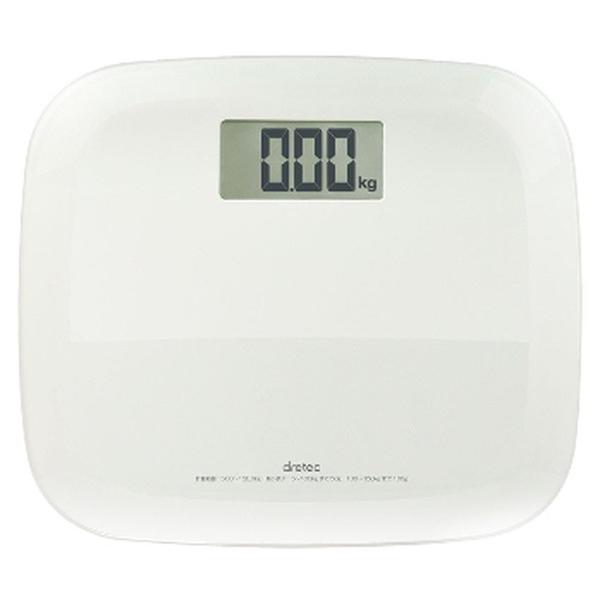 体重計 ヘルスメーター デジタル シンプル 小型 コンパクト 軽量 軽い ドリテック 白 ホワイト K001 カナエミナ 通販 Yahoo ショッピング