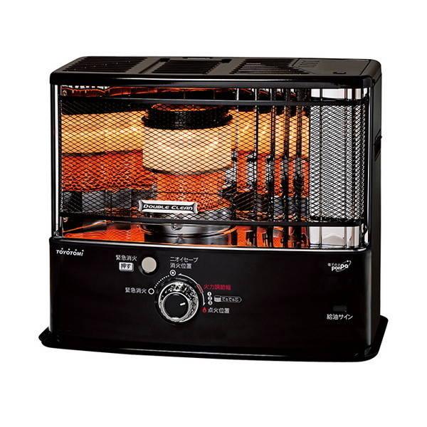 メール便不可 木造8畳 トヨトミ 暖房機器 反射式 灯油 石油ストーブ 最大11畳 多面 ワイド反射 電源不要 ストーブ ヒーター