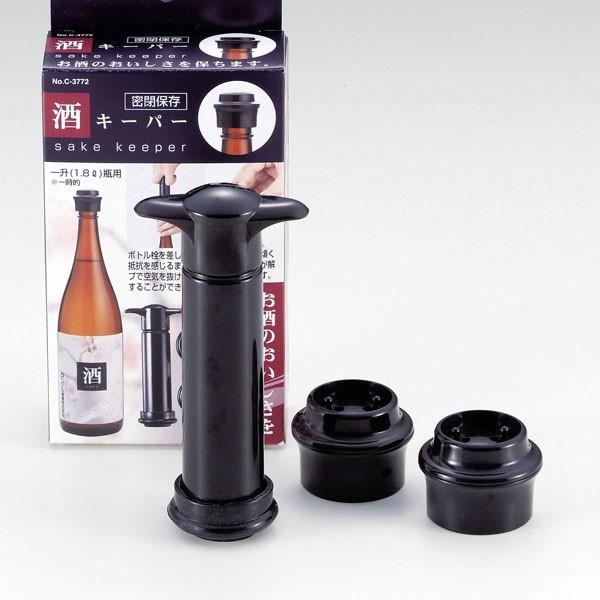 お酒キーパー 一升瓶用 1.8L 密閉保存蓋 お酒のおいしさを保ち お酒キーパー 一升瓶用 1.8L 密閉保存蓋 お酒のおいしさを保ち