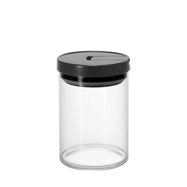 コーヒーキャニスター 珈琲豆 保存容器 ハリオ 耐熱ガラス製 Mサイズ ブラック Ma カナエミナ 通販 Yahoo ショッピング