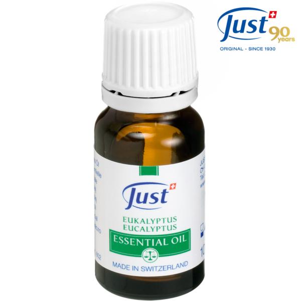 JUST(ユースト) ユーカリエッセンシャルオイル 10mL 肌に直接塗れる