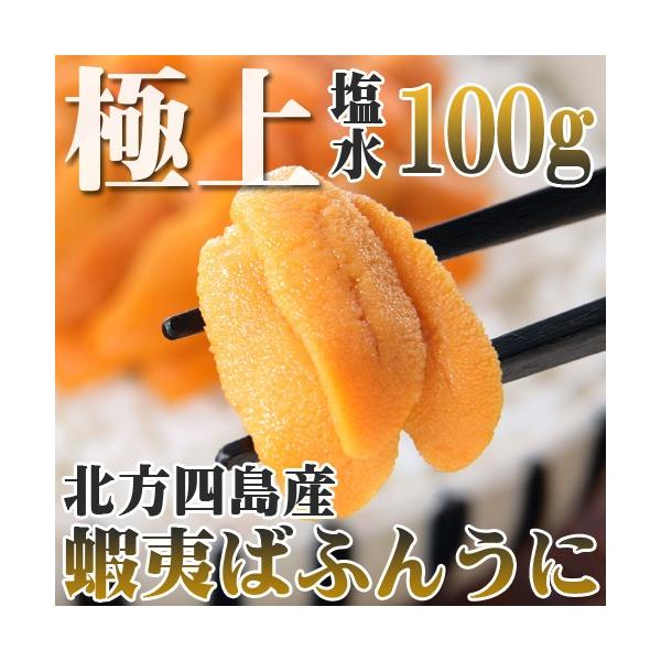 ウニ うに 100g 特上えぞばふんうに 生 塩水詰 北方四島産 北海道特産 Buyee Buyee Japanese Proxy Service Buy From Japan Bot Online