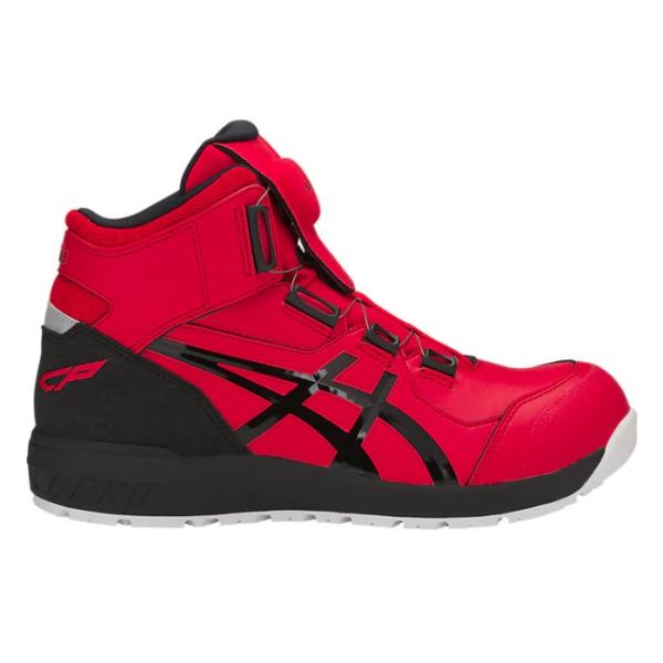 ASICS SOA 安全靴 ブラック/レッド kanajin_1271a030-600