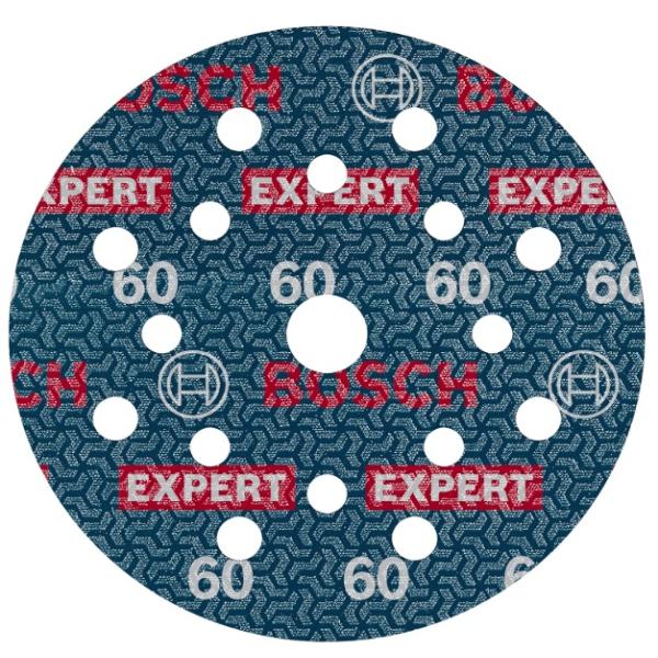 (ボッシュ) 2608902399 番手60 EXPERT セラミックサンディングフィルム 125mmφ 6枚入  BOSCH ネコポス可