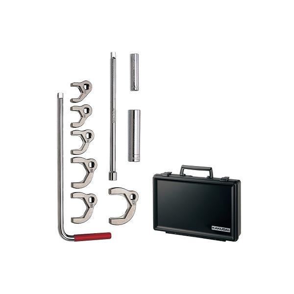 カクダイ 603-400 立形金具しめつけ工具セット(ケース入) ' : カナジン