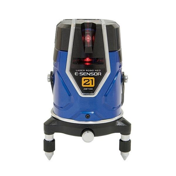 シンワ　レーザーロボ Neo E Sensor 21 71502 未使用 シンワ レーザーロボ 71502 Neo E Sensor 21 本体のみ 縦・横