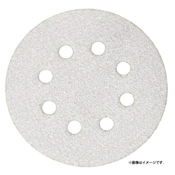(マキタ) サンディングディスク A-52043 5枚入 中仕上 粒度100 寸法φ125mm 目詰まり防止加工 塗装はがし 吸じん穴付 木工用、砥粒 WA makita ネコポス可
