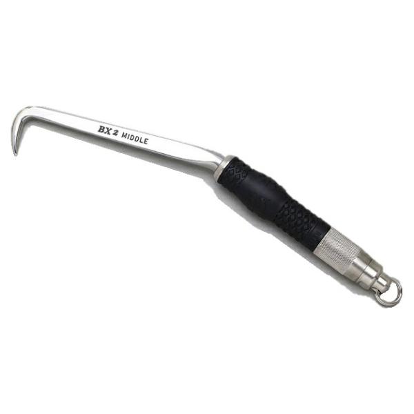MIKIBXハッカー ミドル A・GRIPリング付BX2RAグリップカラー：ブラック■特長鉄筋を結束線で結束する時に使用する工具です。回転部にボールベアリングを使用しており、スムーズに回転します。■仕様MIDDLE/A・GRIPリング付全長...