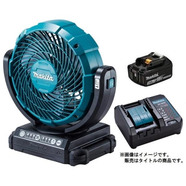 マキタ 充電式ファン CF102DZ+バッテリBL1830B+充電器DC18WC付 14V/18V対応 makita オリジナルセット品 在庫 マキタ（makita） 充電式ファン CF102DZ+バッテリBL1830B+充電器DC18WC