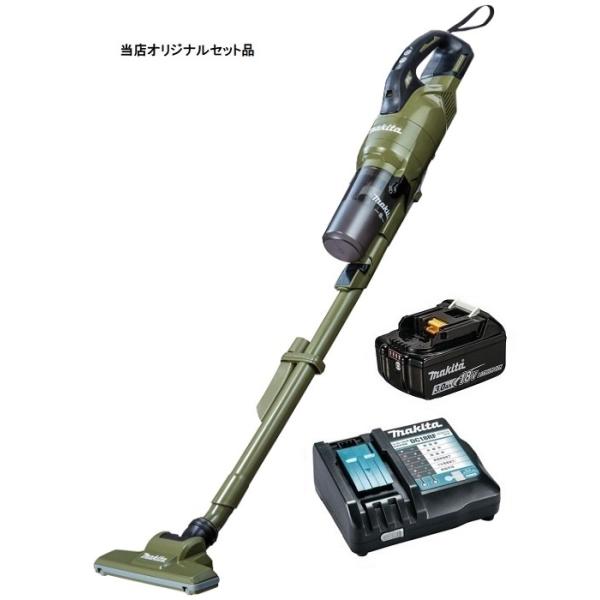 マキタ（makita） 充電式クリーナ CL286FDZO(オリーブ)+バッテリ