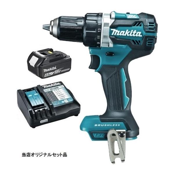 マキタ（makita） 充電式ドライバドリル 青 DF484DZ+バッテリBL1860B+