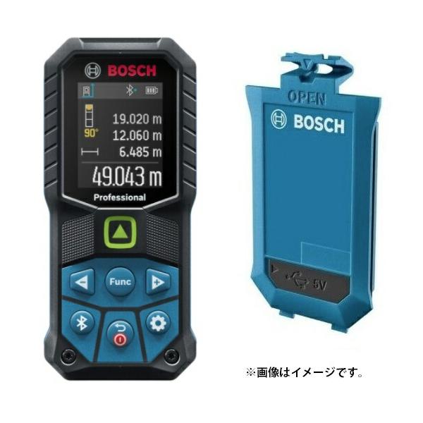 ボッシュ BOSCHグリーンレーザー距離計 スマキョリ+3.7VリチウムイオンバッテリーGLM50-27CG+1608M00C5D4倍見やすく測りやすい、グリーンレーザー！ハードな現場に耐えるIP65のタフボディ■製品特徴(グリーンレーザー...