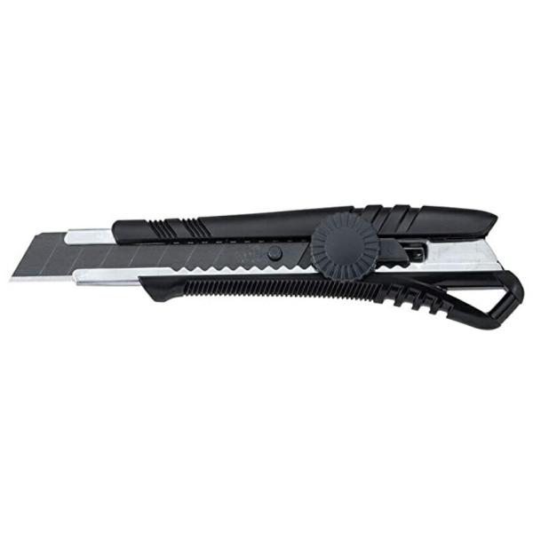 KDS ドラゴングリップネジ 鋭黒刃付 L-35N BK 鋭黒刃(L刃)0.5mm厚 サイズ26.6x165.5x45.5mm エラストマラバー ホールドグリップ 安全ロープ取付け穴付 小型便 。
