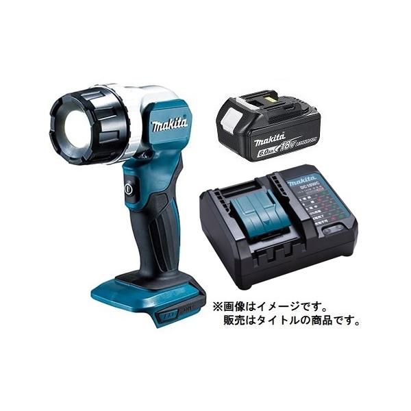マキタ ML808 LEDフラッシュライト BL1860B付 マキタ（makita） フラッシュライト ML808+バッテリBL1860B+充電器