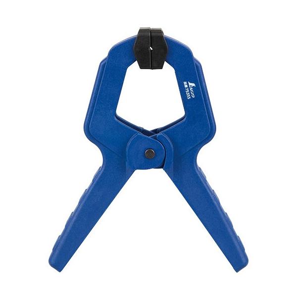 シンワ測定株式会社スプリングクランプ 60mm製品コード：75355■特長・挟むだけでしっかり材料を固定できます。・付け外しが簡単です。■仕様・開口巾：60mm・開口深さ：55mm・締め付け力：145N・材質(本体)：ポリプロピレン樹脂(グ...