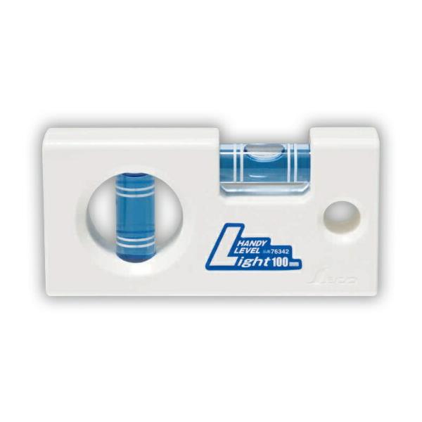 シンワ測定株式会社ハンディレベル Light 100mm製品コード76342■特長・超軽量で持ち運びに便利な水平器です。・吊り下げ穴が付いています。・視認性バツグンのBLUE EYEを採用しました。■仕様・本体サイズ 100×50×90mm...