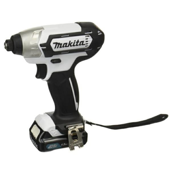 ☆マキタ(makita) コードレスインパクトドライバー TD110DSHSW【越谷店】 マキタ（makita） 充電式インパクトドライバ TD110DSHSW 白 バッテリ+