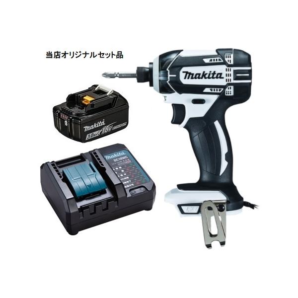 マキタ（makita） 充電式インパクトドライバ 白 TD149DZW+バッテリ 