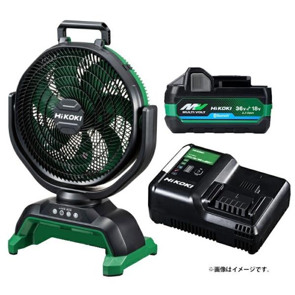 HiKOKI 扇風機 本体 バッテリー BSL 36B18X セット HiKOKI 扇風機 本体 バッテリー BSL 36B18X セット HiKOKI 扇風機 本体