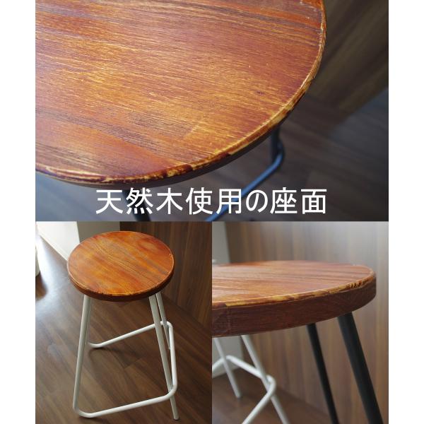 バーチェア ブラック 木製 おしゃれ 北欧 椅子 チェア 天然木