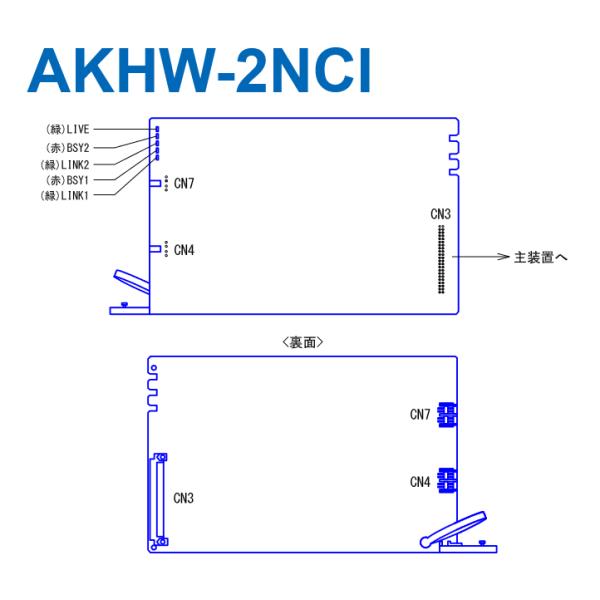 アイホン（aiphone） AKHW-2NCI ナースコールインターフェース 2回線 Σ