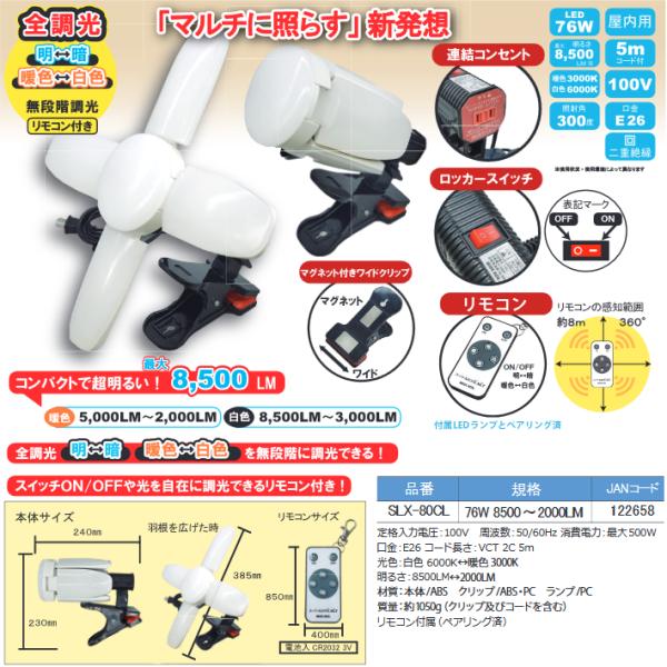 投光器　SLX-80CL ２個 kanamonja-net_ats-slx-80cl
