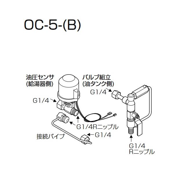 CHOFU 長府製作所 OC-5-(B) 石油給湯器部材 油切れ予告装置 Chofu