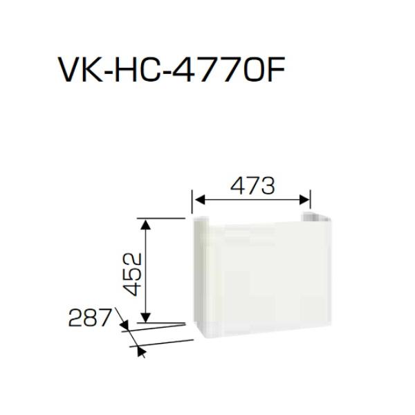 CHOFU 長府製作所 VK-HC-4770F 給湯器部材 配管カバー □ : 住設建材