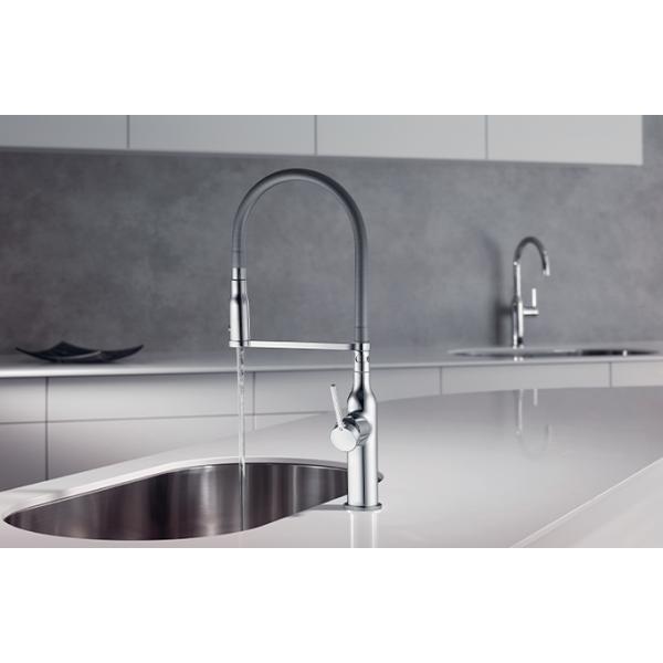 CERA キッチン用湯水混合栓(KW0261432R) CERA KW0261432R Sin/シン キッチン用湯水混合栓（フレキシブル