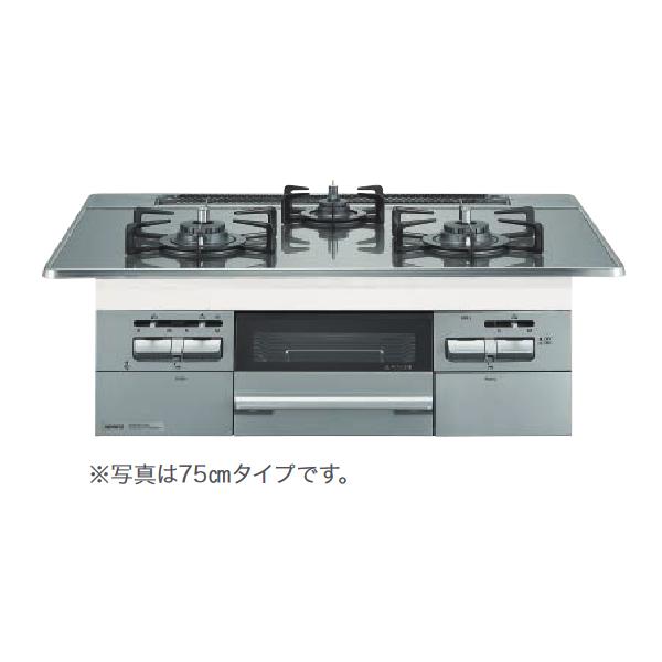 ノーリツ（NORITZ） N3WT7RWASKSIC 都市ガス用 ビルトインコンロ 75cm