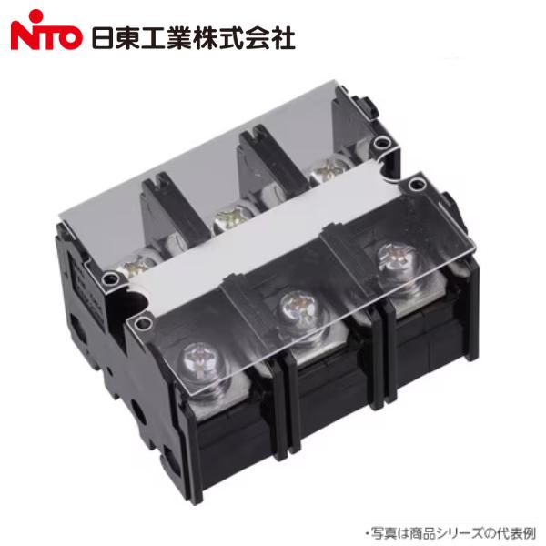 日東工業 Nito/日東工業 TBF-062 固定式端子台 経済形 【2P 90A M6】 Σ