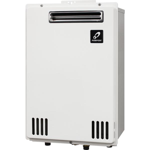 パーパス PG-240W〔JW82〕 業務用給湯器 屋外壁掛形 24号 ⇒□ : 住設 
