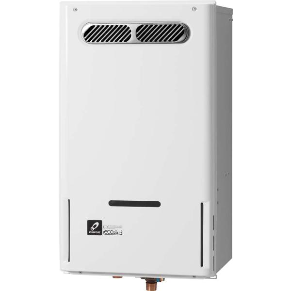 凍結予防ヒーター 290W PG-H500W 屋外式 都市ガス用 2021 パーパス PG-H500WS〔JT22〕 業務用給湯器 エコジョーズ 屋外壁掛形 50
