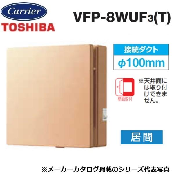 TOSHIBA（東芝） 東芝／日本キヤリア VFP-8WUF3(T) パイプ用ファン