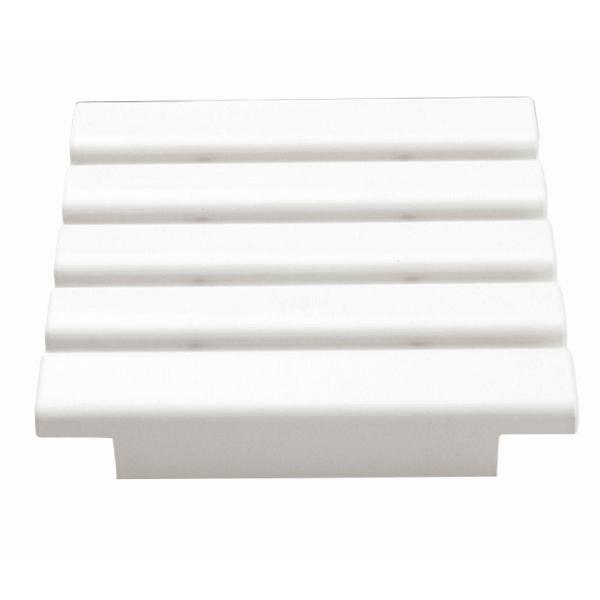 神栄ホームクリエイト　浴室用スノコ　（排水口カバー）　SK-900　合成樹脂　W280×H280×D50 mm　シルバーホワイト色