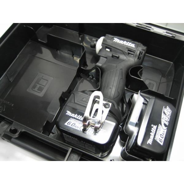 【特別セット】マキタ充電インパクトドライバ TD162DZB（黒）14.4V 本体・バッテリー(BL1460B)2個・ケースセット